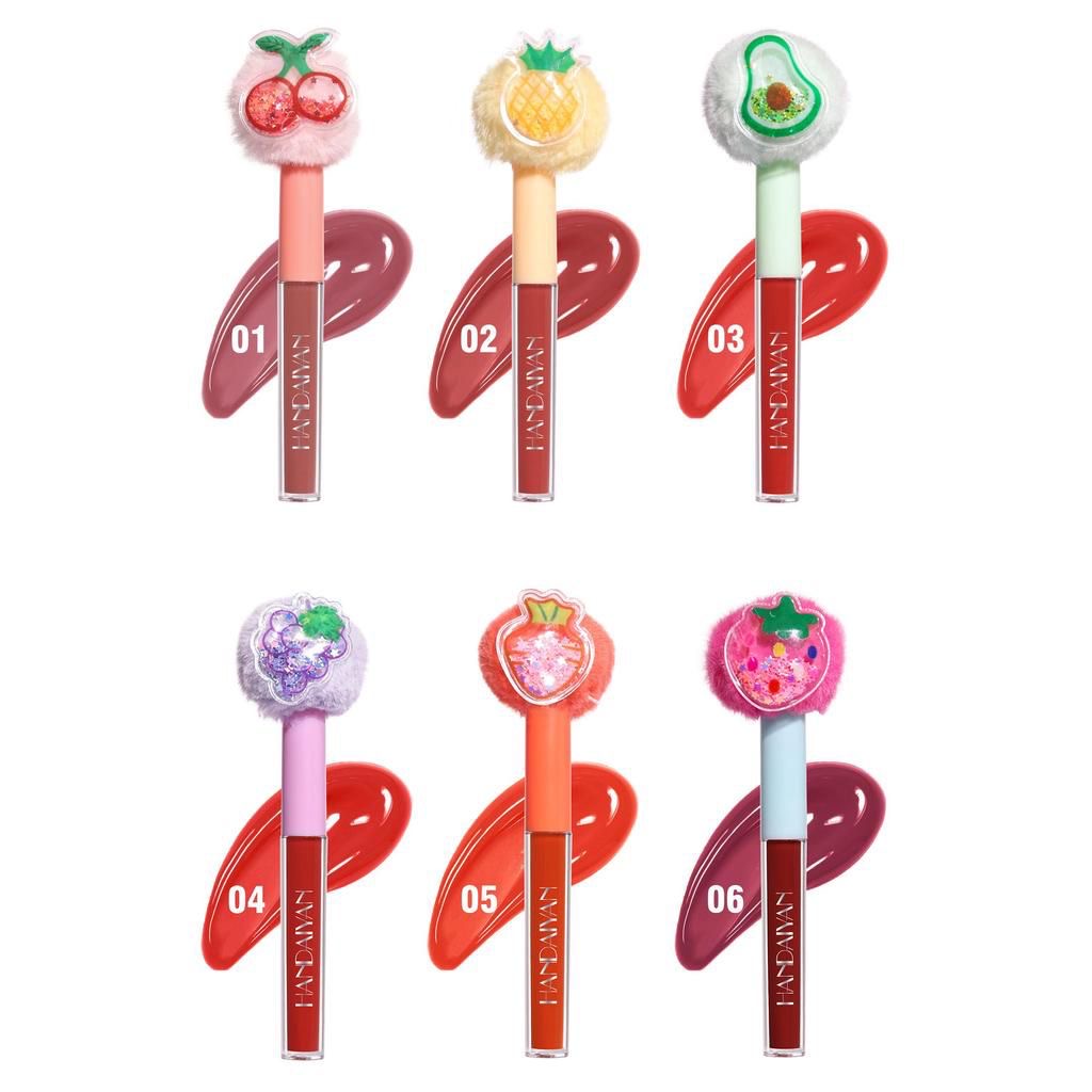 Fruit Pom Pom Matte Lipstick