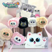 Load image into Gallery viewer, Cat Pom Pom Pen
