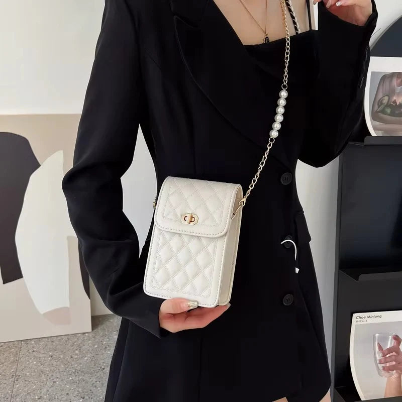 Premium Faux Leather Mobile Sling