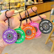 Load image into Gallery viewer, Weight Plate Keychain
