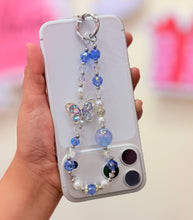 Load image into Gallery viewer, Pearl Butterfly Mobile Charm

