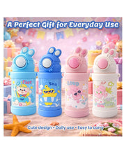 Load image into Gallery viewer, Bunny Kids Insulated Water Bottel (Hot &amp; Cold 10-12hrs)
