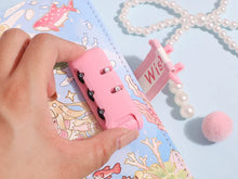 Load image into Gallery viewer, Milu Cat Lock Journal Notebooku
