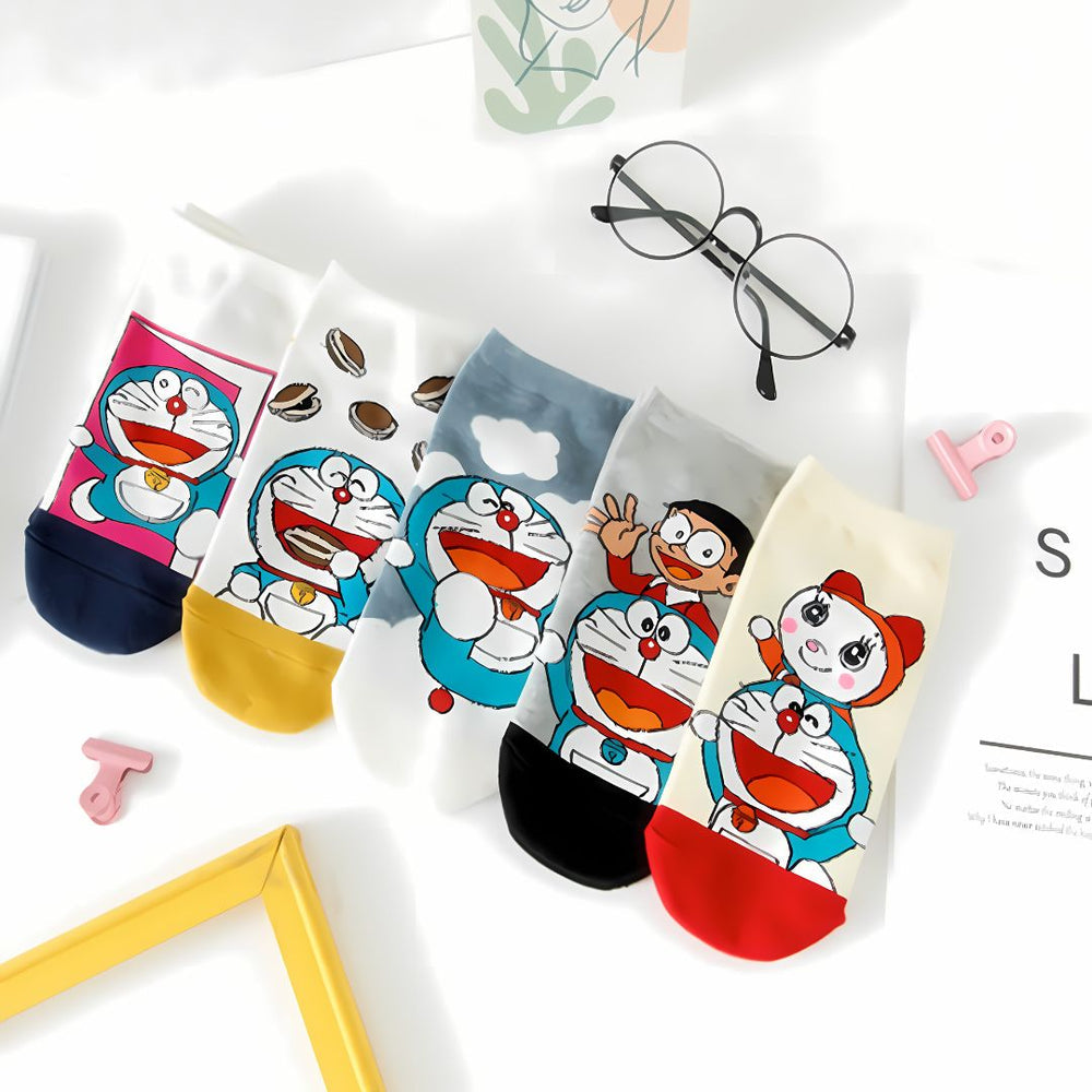 Doraemon Themed Socks