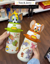 Load image into Gallery viewer, Tom &amp; Jerry Dual Sipper Insulated Water Bottle 550ml
