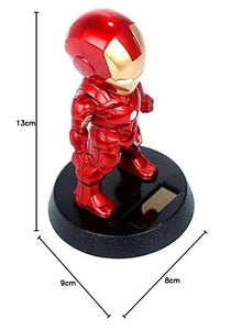 Iron Man Solar Bobble Head