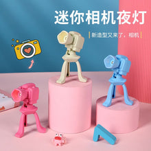 Load image into Gallery viewer, Tripod Camera Book Reading Lamp

