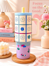 Load image into Gallery viewer, Stylish Cartoon Insulated Tumbler 800ml
