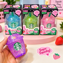 Load image into Gallery viewer, Starbuck Solid Coffee Sipper Squishy Toy
