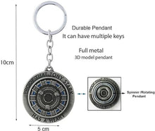 Load image into Gallery viewer, Ironman Spin Keychain
