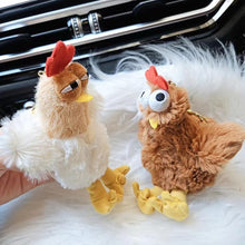 Load image into Gallery viewer, Chicken Plush Keychain
