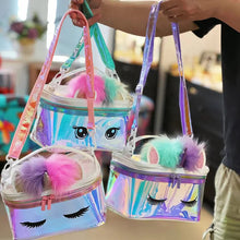 Load image into Gallery viewer, Unicorn Holographic Big Capacity Vanity
