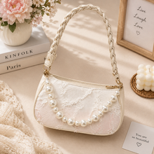 Load image into Gallery viewer, Dainty Peal Embroidered Triple Sling Bag
