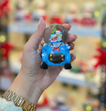 Load image into Gallery viewer, Christmas Santa Car Snow Globe
