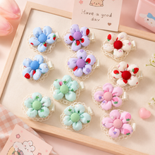 Load image into Gallery viewer, Strawberry Flower Side Clip
