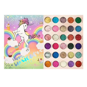 Unicorn Glitter Eye Shadow Palatte