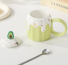 Load image into Gallery viewer, Fruit Dripping Ceramic Coffee Mug
