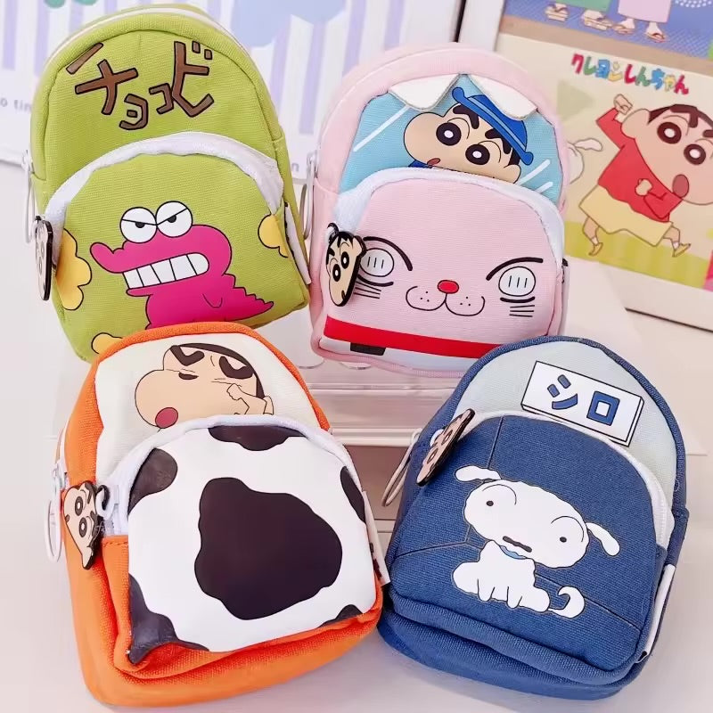 Shinchan Backpack Coin Pouch