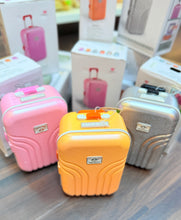 Load image into Gallery viewer, Mini Luggage (music box with jewellery organiser)
