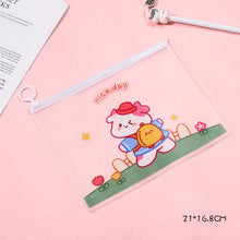 Load image into Gallery viewer, Kawaii Animal Zip Pouch
