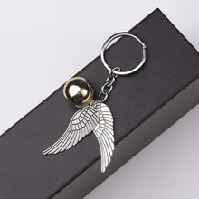 Load image into Gallery viewer, Golden Snitch Keychain
