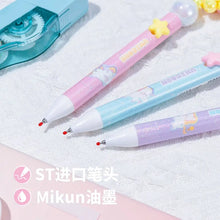 Load image into Gallery viewer, Crystal Unicorn Blue Gel Pen
