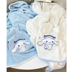 Blue Cinnamoroll Kids Microfibre Body Towel