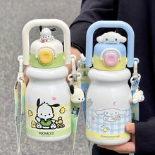 Load image into Gallery viewer, Sanrio Premium Charm Insulated Bottel with Handle
