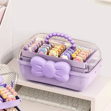 Load image into Gallery viewer, Kawaii Bow Storage Organiser | Large Capacity | 3 Layer
