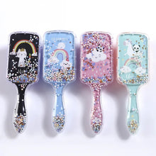 Load image into Gallery viewer, Glitter Detangle Hairbrush
