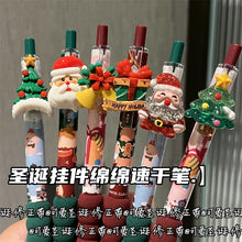 Load image into Gallery viewer, Xmas Theme Crystal Charm Pen
