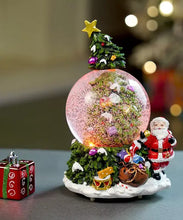 Load image into Gallery viewer, Big Xmas Tree Snow Globe (Light &amp; Music) 8.3inches
