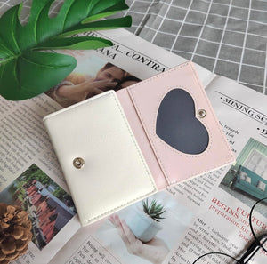 Strawberry 3 Fold Vegan Leather Wallet