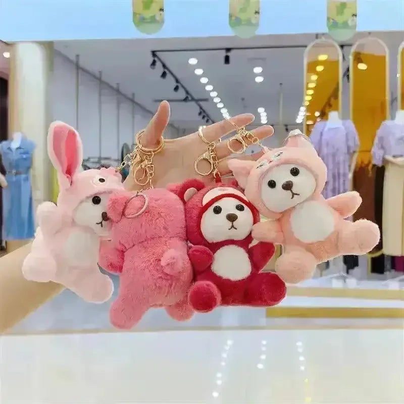 Lina bell Teddy Plush Bag Charm