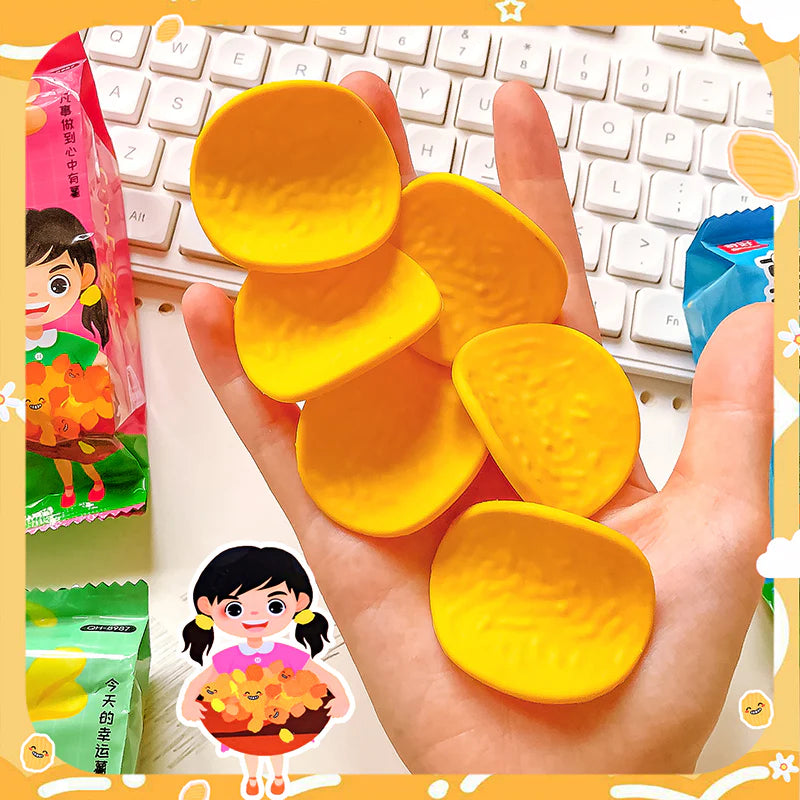 Chips Eraser Set – Chains & Charms