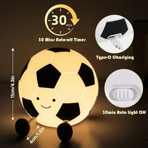 Football Silicone Night Lamp