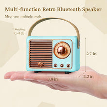 Load image into Gallery viewer, Retro Radio Bluetooth Speaker
