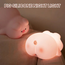 Load image into Gallery viewer, Pig Silicone Night Lamp
