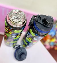 Load image into Gallery viewer, Football Cartoon Insulated Bottle
