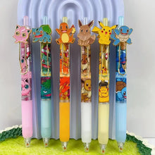 Load image into Gallery viewer, Pokémon Charm Pen Set of 6 (Black Gel)
