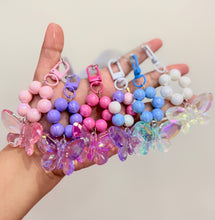 Load image into Gallery viewer, Crystal Butterfly Small Mobile Charm
