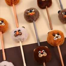 Load image into Gallery viewer, Lion Pom Pom Keychain
