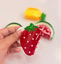 Load image into Gallery viewer, Fruit Pearl Claw Clip
