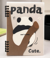 Load image into Gallery viewer, Panda Spiral Notebook
