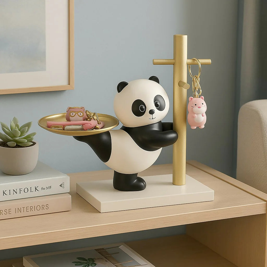 Panda Key Holder Showpiece