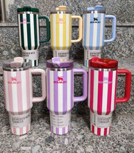 Load image into Gallery viewer, Stripe Stanley Tumbler
