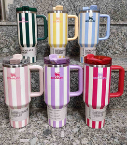 Stripe Stanley Tumbler