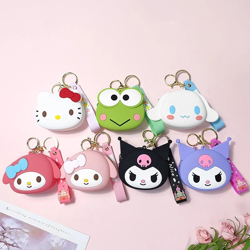 Sanrio Silicon Coin Pouches