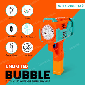 Kids Bubble Gun