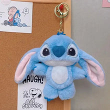 Load image into Gallery viewer, Pastel Stitch Plush Keychain
